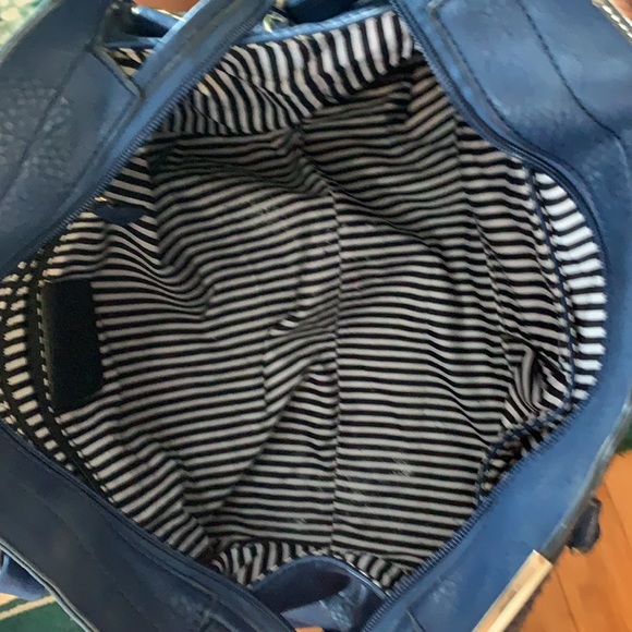 Charming Charlie blue hand bag purse pocketbook - Picture 3 of 7